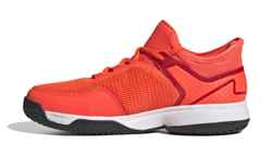 детские Кроссовки теннисные Adidas Ubersonic 4 K - solar red/silver metallic/blue fusion