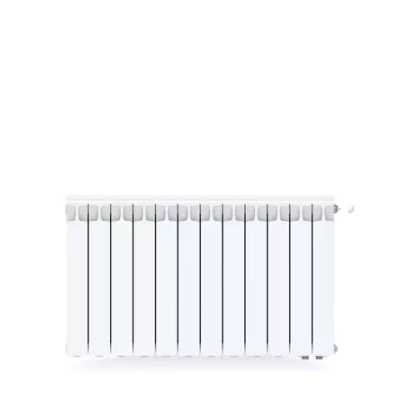 Радиатор Rifar Monolit 500 12 секций нижнее правое подключение биметалл белый