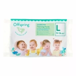 Offspring трусики-подгузники, Travel pack, L 9-14 кг. 3 шт. 3 расцветки