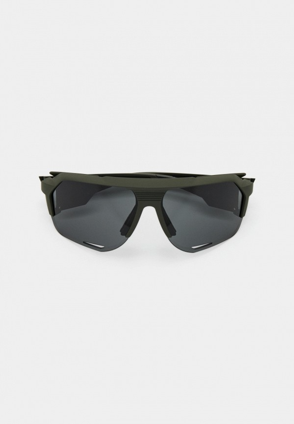 Спортивные очки с диоптриями 100% Norvik / Soft Tact Army Green / Smoke Lens OS