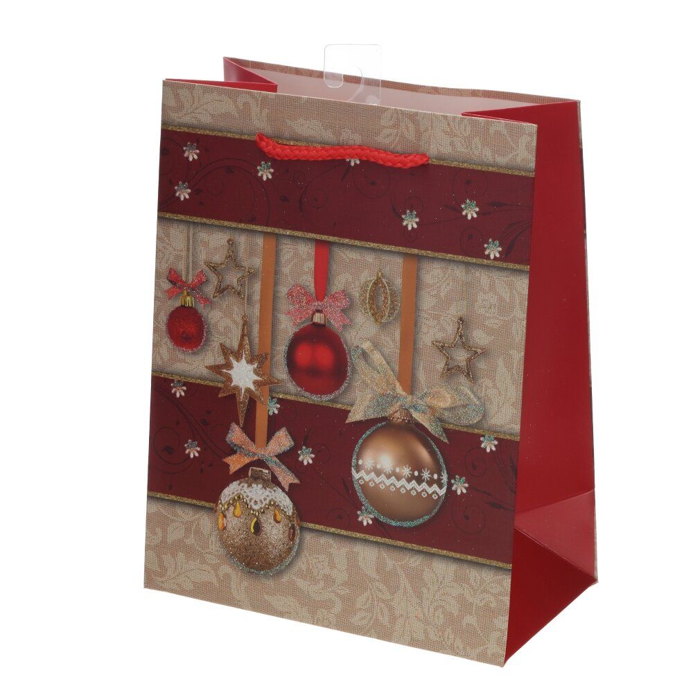 GAEM Пакет подарочный S (бумага 210г/м2, блок 12шт), L18 W10 H23 см, 4в.