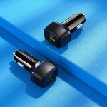 АЗУ 2USB 3.0A PD 20W+QC3.0 Type-C to Type-C Borofone BZ14A Black
