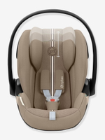 Коляска Cybex Coya Rosegold Frame Cloud G i-Size Almond Beige Plus Sepia Black с дождевиком и бампером