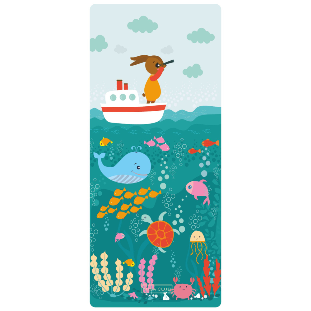 Детский коврик Ocean 152*61*0,3 см из микрофибры и каучука