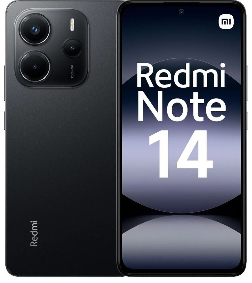 Смартфон Xiaomi Redmi Note 14 8 ГБ/128 ГБ черный