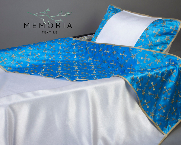 Комплект ритуальный "Обряд" мадин с вышивкой