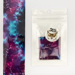 Zoo Фольга для литья переводная Космос 1502, 4х50см