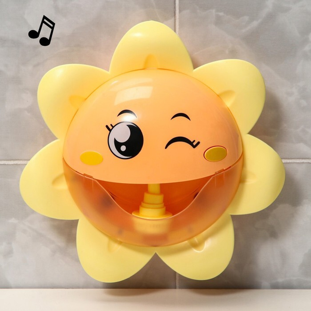 Игрушка для игры в ванне «Солнышко», пузыри   6978726