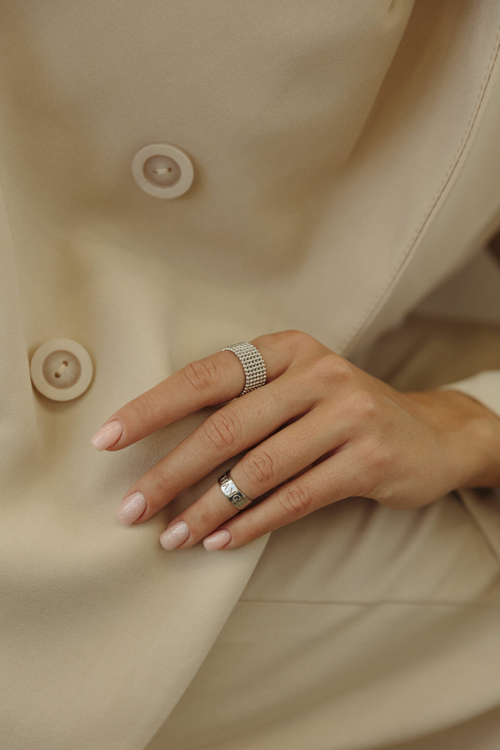 Фаланговое кольцо "CHANCE" (незамкнутое)