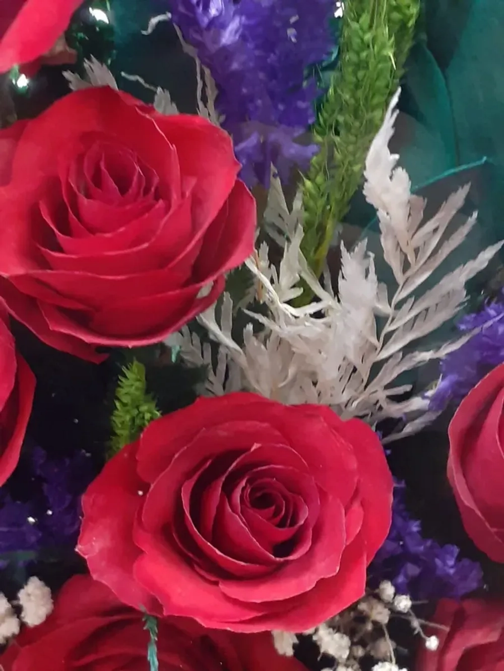 натуральные цветы в стекле, вакуум