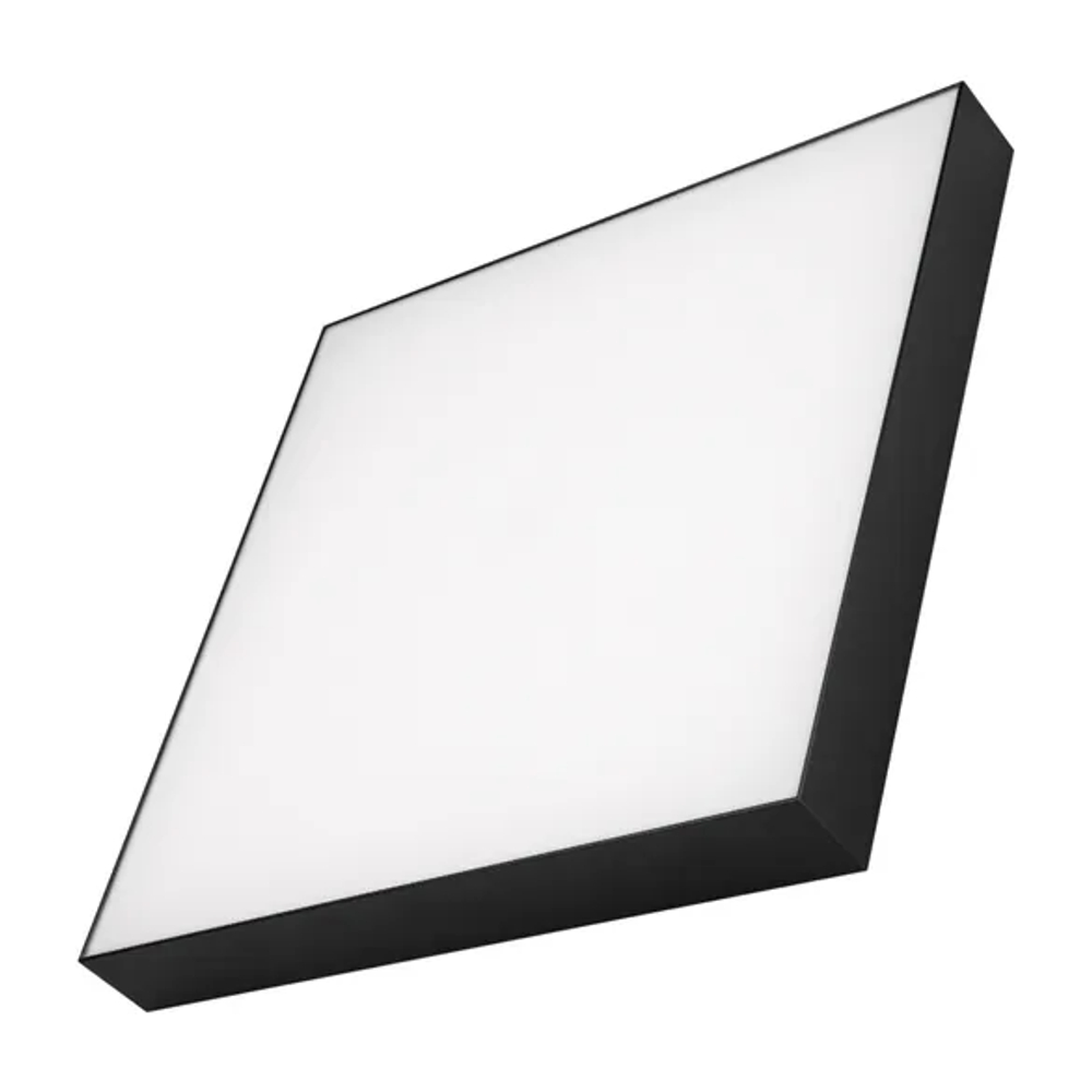 Светильник SP-QUADRO-S500x500-50W Day4000 (BK, 120 deg, 230V) (Arlight, IP40 Металл, 3 года) 034801