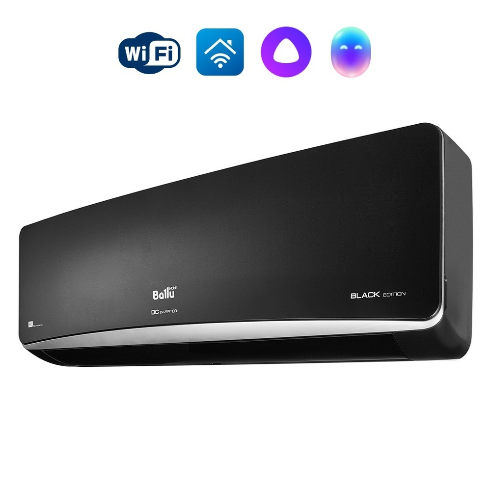 Кондиционер сплит-система Ballu Platinum Black Edition BSPI-13HN8/BL/EU комплект
