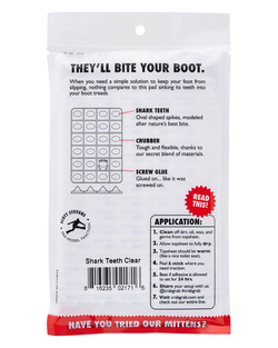 Стомпэд для сноуборда CRABGRAB SHARK TEETH CLEAR PINK