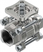 Шаровой кран Festo VZBE-1-T-63-T-2-F0405-V15V15 Ру63 Ду25 (PN63 DN25)