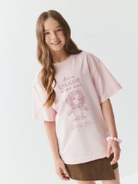 Футболка оверсайз "Мальвина" 7+