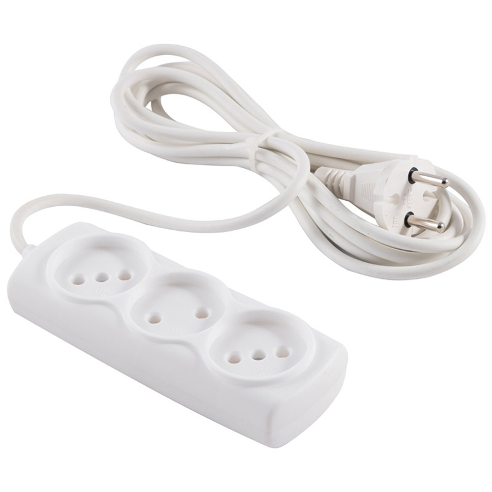 Удлинитель Engy "Премиум" 3м/3роз (ПВС 2х0.75)