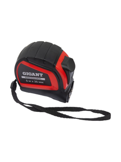 Рулетка Gigant Professional с автостопом 5м 25мм GPGW-03