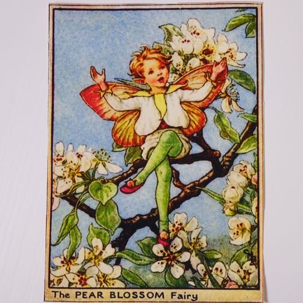 THE PEAR BLOSSOM FAIRY. Панно, холст 20 / 15 см 1