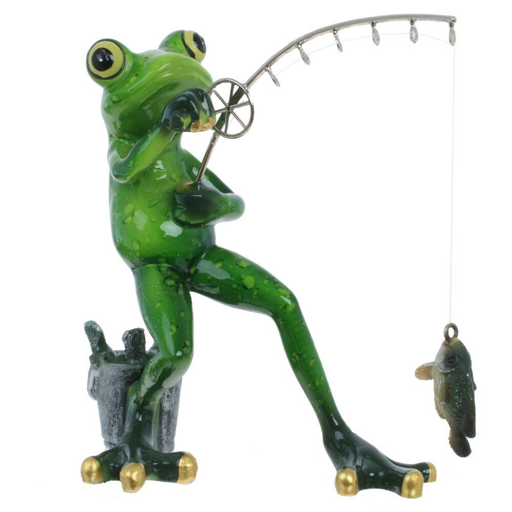 GAEM Фигурка декоративная "Лягушка", L16 W10 H15 см, 2в.