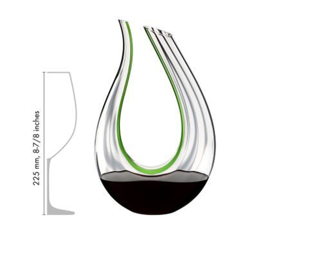 Performance - Декантер Amadeo green 1500 мл хрусталь зеленый (decanter)