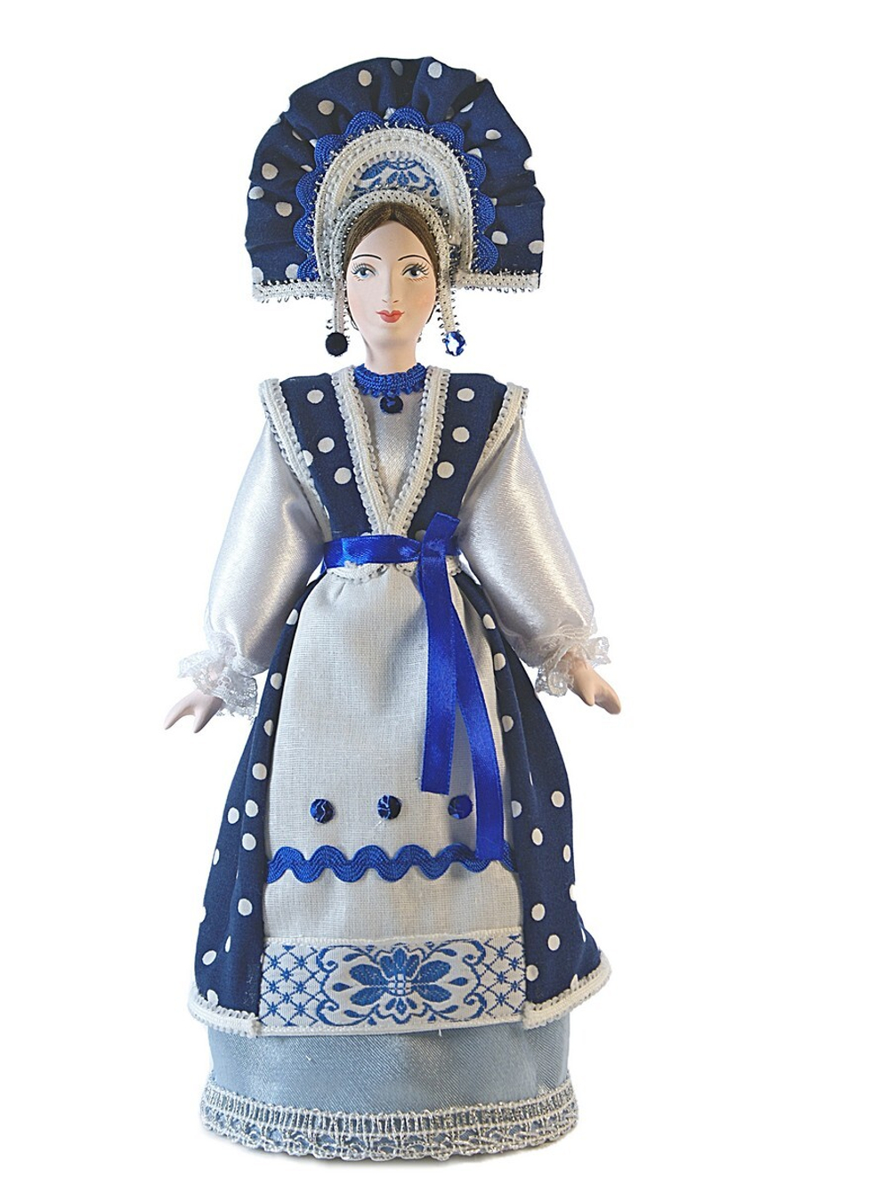 Кукла коллекционная Девушка в русском костюме
