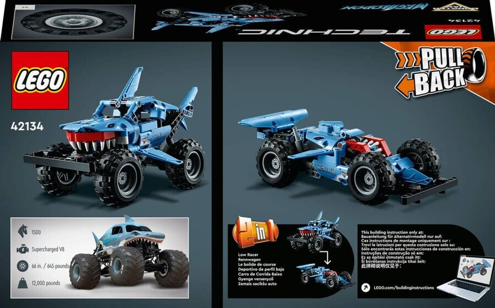 Конструктор LEGO Technic 42134 Monster Jam Megalodon