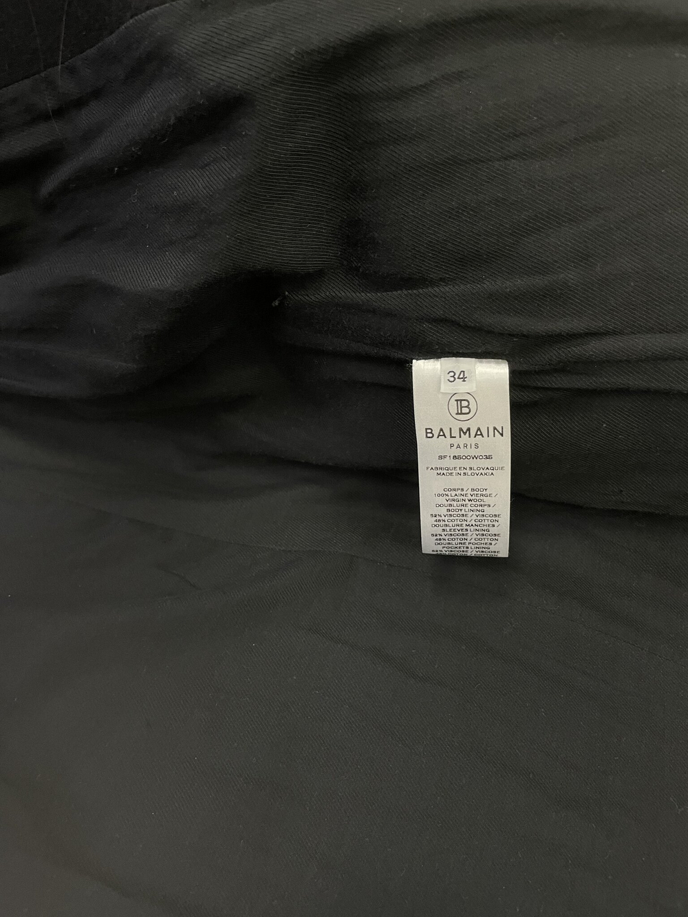 Пальто Balmain