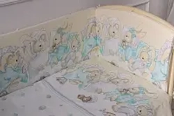 Бортики в детскую кроватку «Сони»