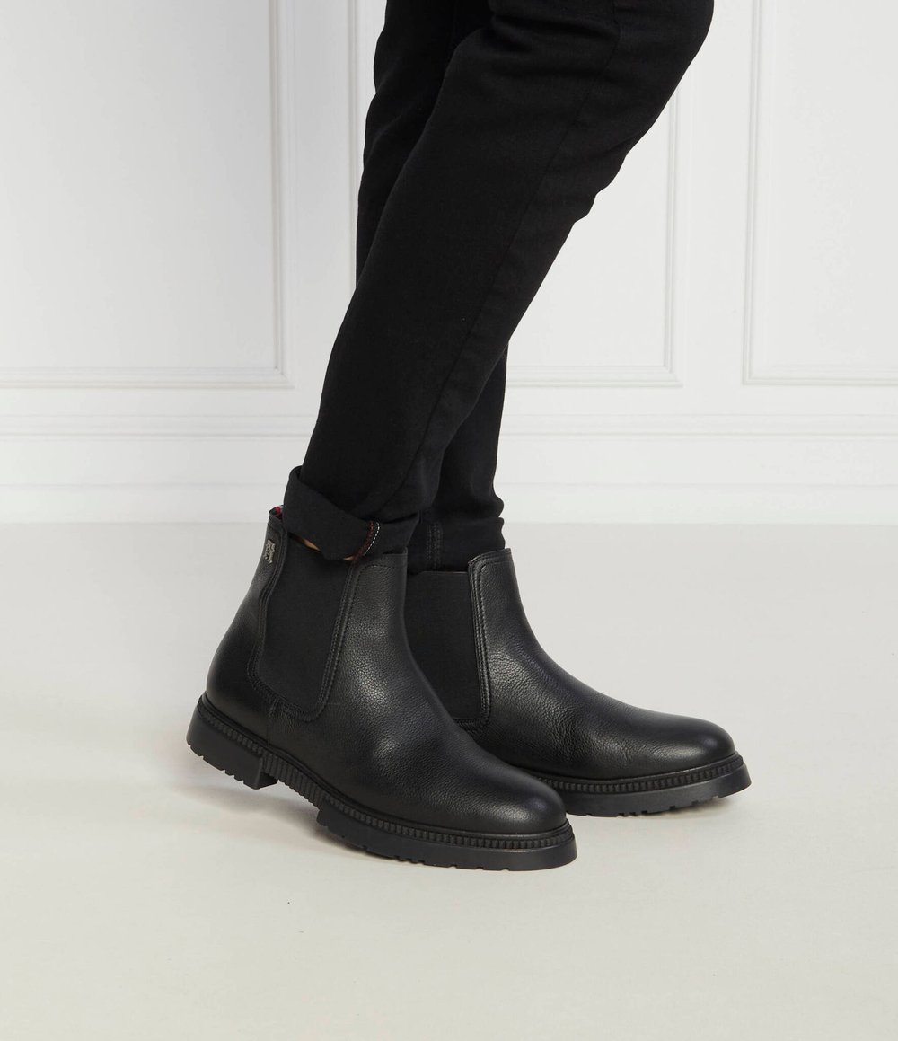 Кожаные челси thermo lth chel Tommy Hilfiger - черный(FM0FM04650)