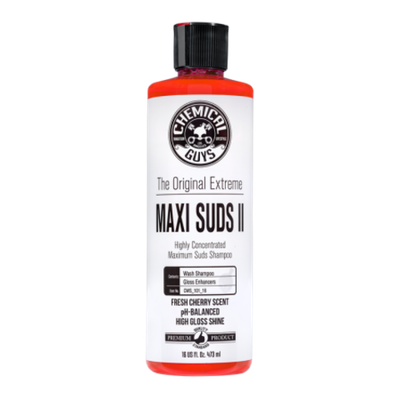 Chemical guys Ручной шампунь аромат вишни Maxi-Suds ll Car wash Shampoo 473 мл.