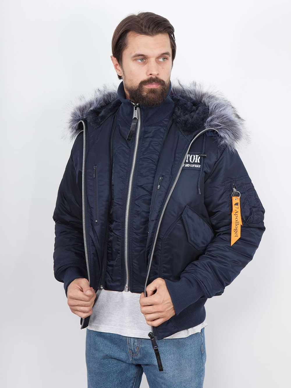 AVIATOR HD (т.синий/оранж - r.blue/orange)