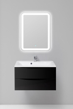 Тумба подвесная с раковиной BelBagno MARINO-1000-2C-SO-NL-P