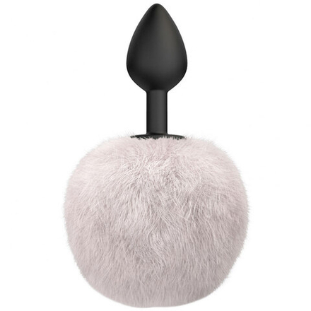 Анальная Пробка с Хвостом Emotions Fluffy White 4017-01lola