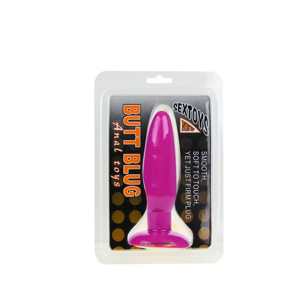 Анальная пробка Baile с присоской, розовая, 13,5 см