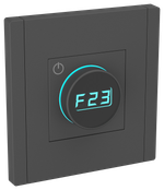 FORTE&PIANO Термостат электронный с индикацией FP152 черный IEK