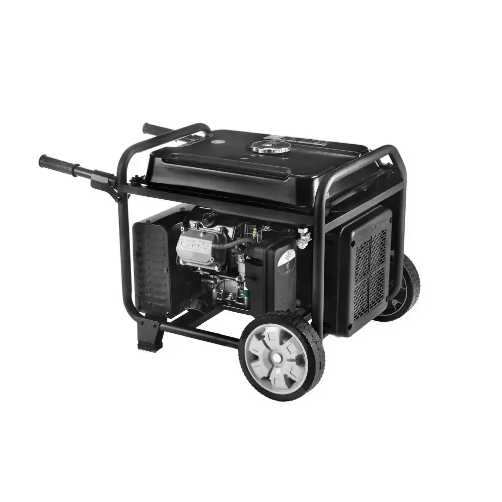 Инверторный Бензиновый генератор Hyundai HHY 7050Si, 220 В, 5.5кВт, на колёсах