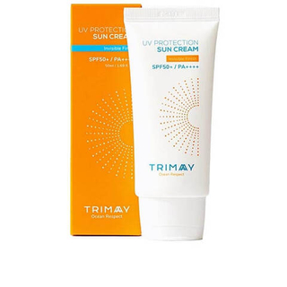 Крем солнцезащитный с коллагеном и аминокислотами TRIMAY UV Protection Sun Cream SPF50+ PA++++ 50 мл