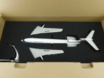 Модель самолета Ту-154М (М1:100, Аэрофлот СССР-85631, шасси)