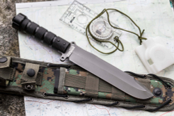 Нож выживания Survivalist X D2 TacWash Grey