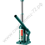 KRAFTOOL DOUBLE RAM, 2 т, 170 - 380 мм, с увеличенным подъемом, двухштоковый бутылочный домкрат (43463-2)