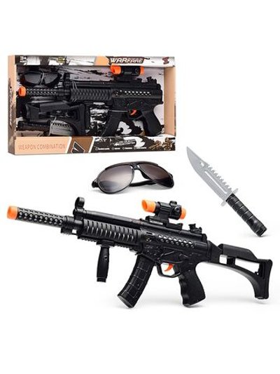 Детское оружие Автомат Защитник на батарейках (QR2024-2)