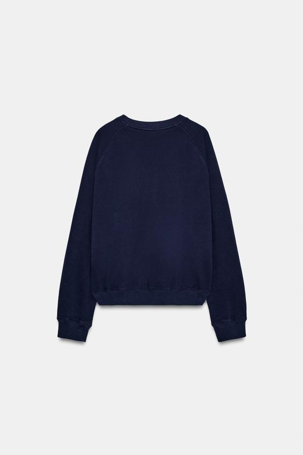 Свитшот с надписью на фольге - ZARA