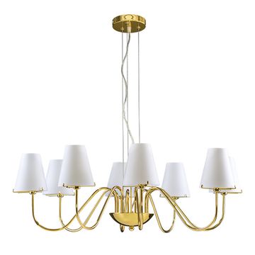 Люстра подвесная 758082 золото/белый Diafano Lightstar