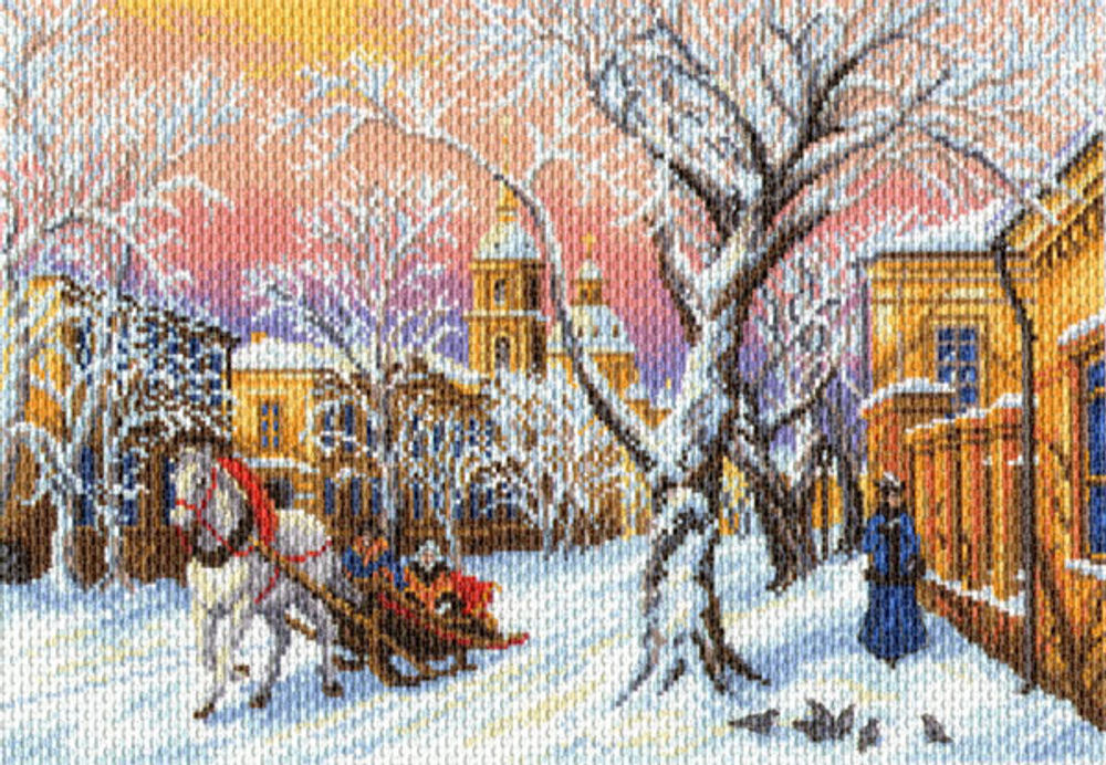 Характеристики товара:¶В комплекте: канва с нанесенным рисунком, руководство по вышиванию. Размер ка