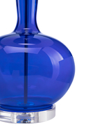 Синяя настольная лампа “Эверли”