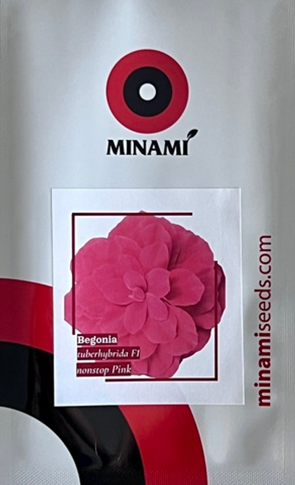 Бегония клубневая F1 Нонстоп Пинк 9 шт.