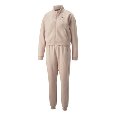 Женские теннисные Костюмы Puma Train Favorites Knit Tracksuit Women - Beige