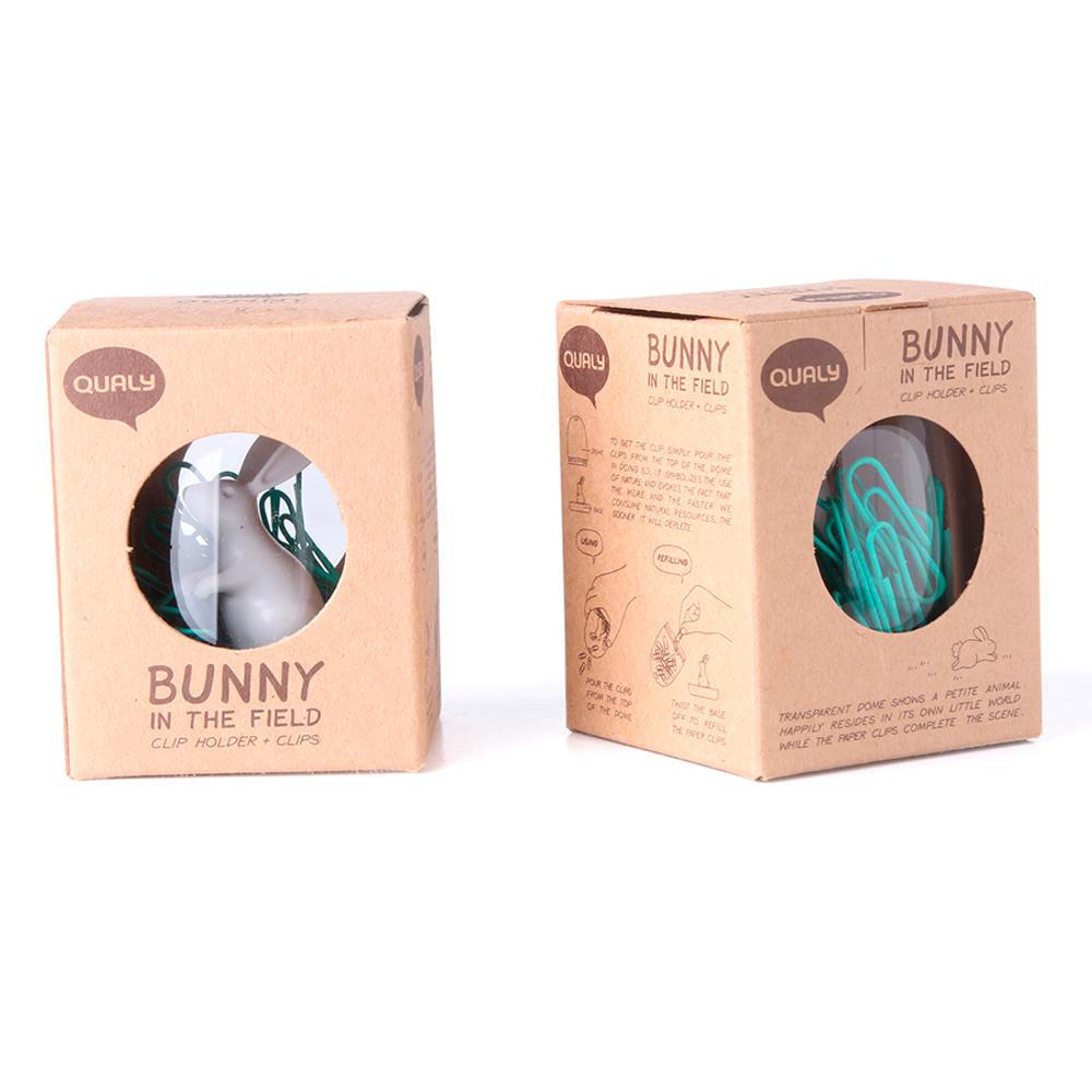 Держатель для скрепок bunny in the field