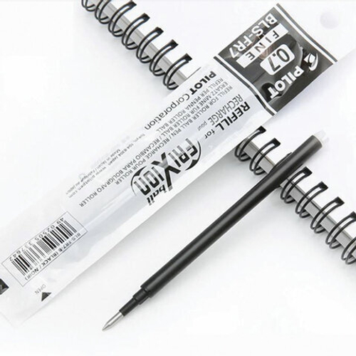 Стержень для гелевой ручки Pilot "Frixion" черный, 111мм, 0,7мм 1шт