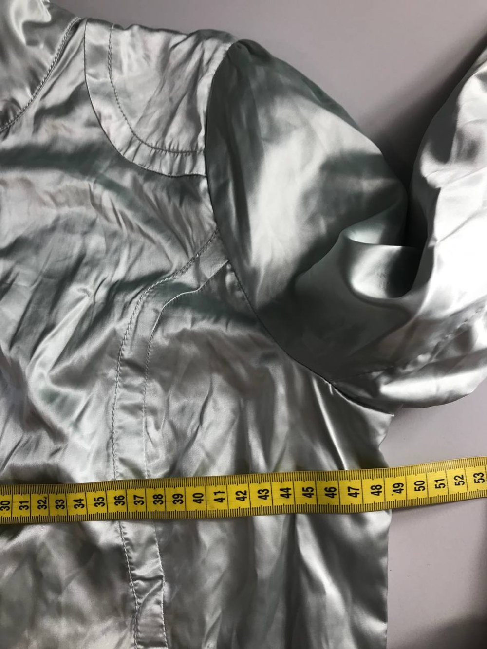 Куртка H&M модная для весны, маркировка 42, визуально 48 размер